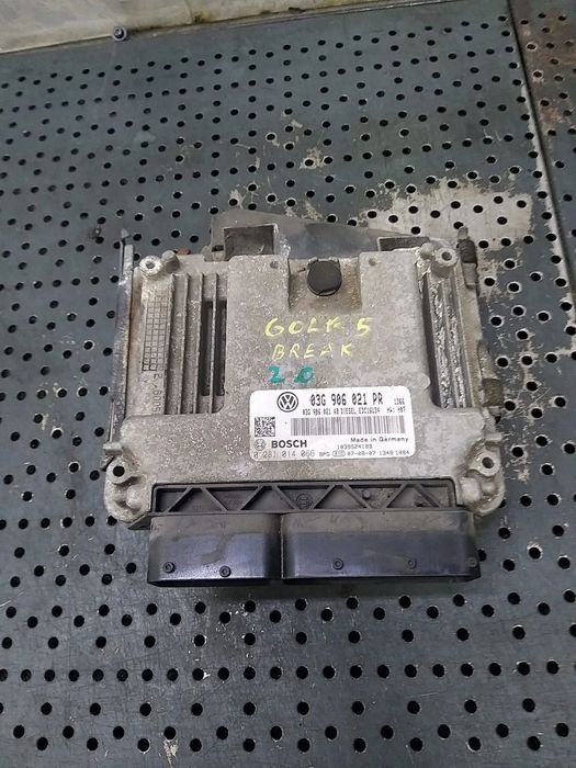 Ecu calculator motor 2.0 tdi vw golf 5 1k 03g906021pr 03g906021ab 0281014066 1039s24189