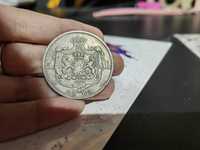 Moneda de argint Carol 5lei