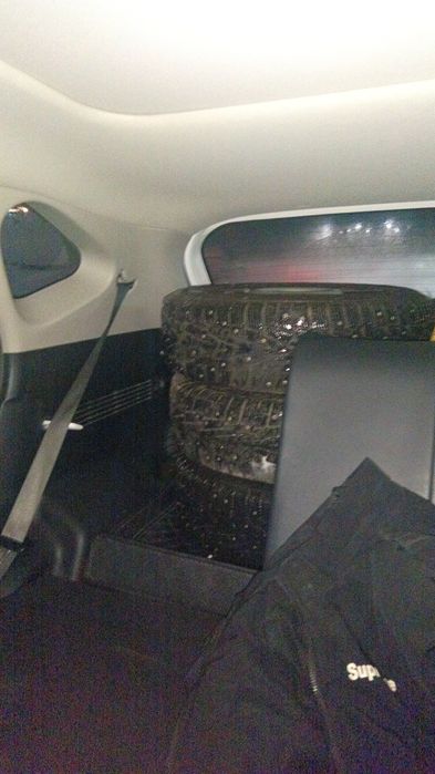 185/70/р14 зимный шина шипы с дисками на нексии 4*100