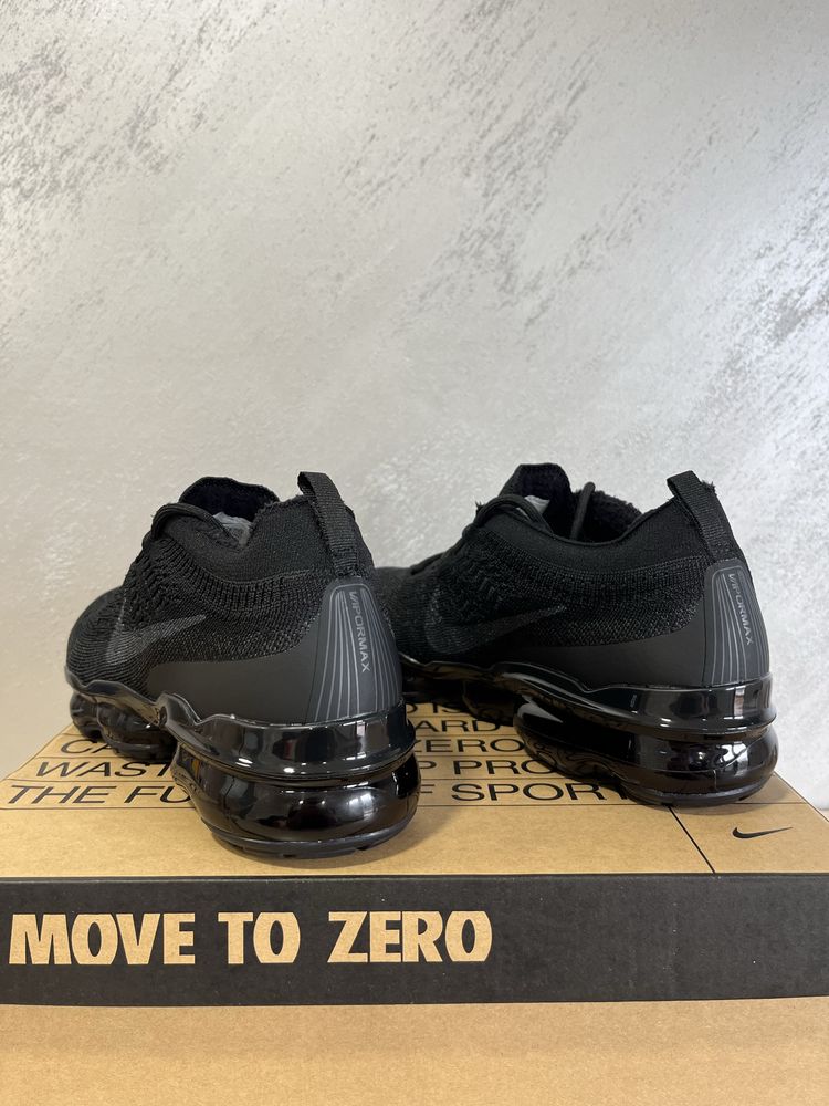 Nike Vapormax 2023 Flyknit Triple Black - 42, 43, 44