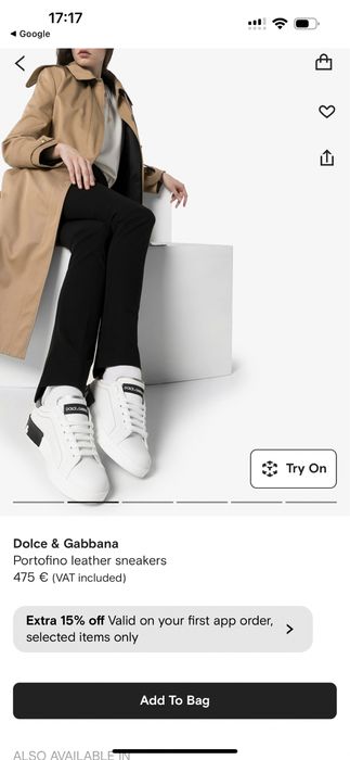 Дански обувки dolche gabbana 36,5