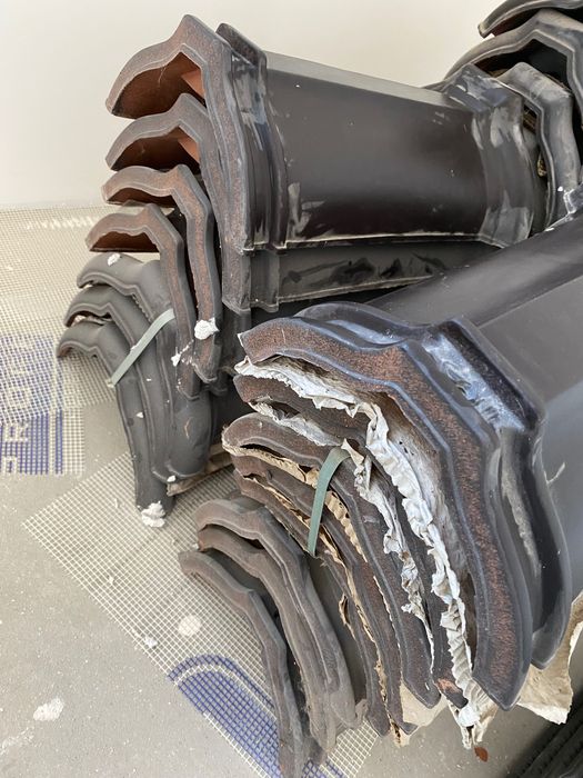 Капаци за покрив 30 броя Тондах антрацит