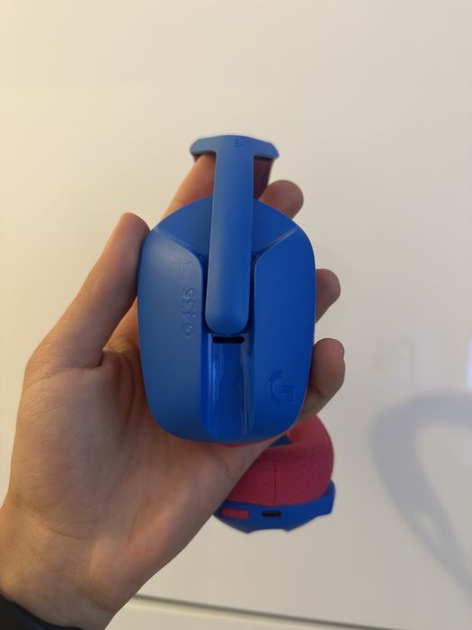 Căști wireless Logitech G435 Lightspeed Gaming-  Blue/Raspberry