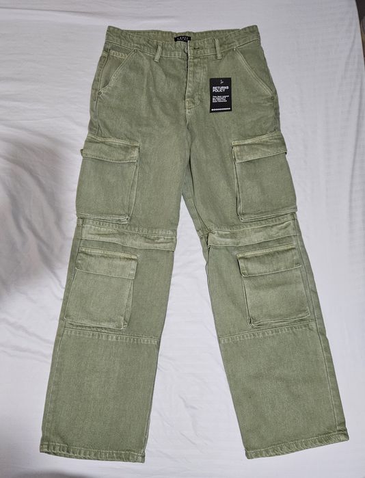 Blugi relaxed fit boohooman barbati