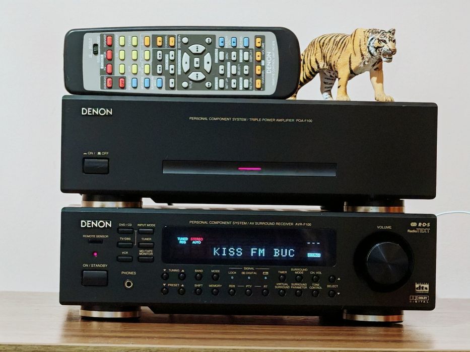 Denon AVR-F100/POA-F100. Series Calitate la nivel înalt. Preț fix !