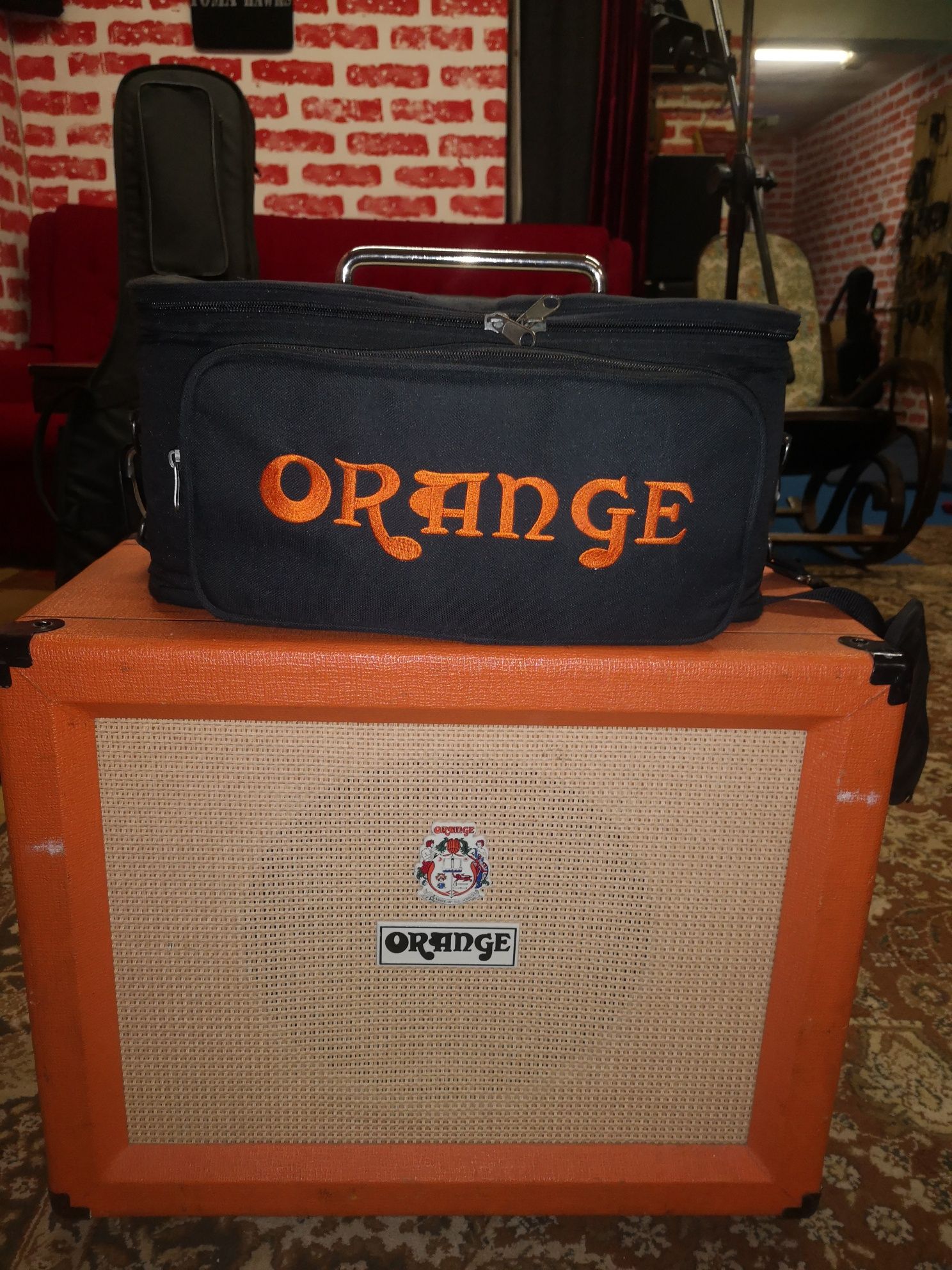 Усилвател за китара Orange dual terror+orange ppc112