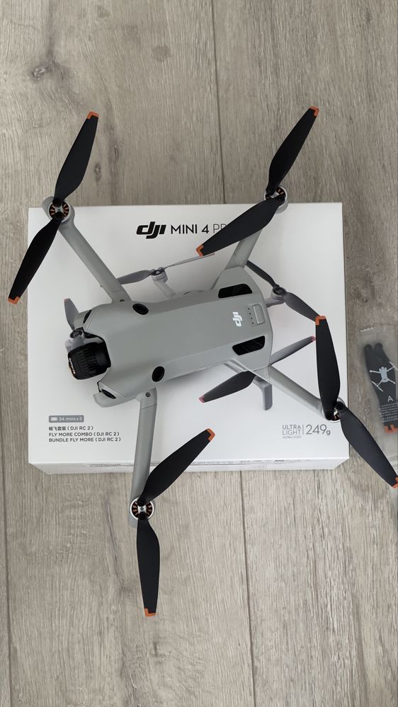 Dji Mini 4 Pro, Fly more combo, Care refresh и гаранция