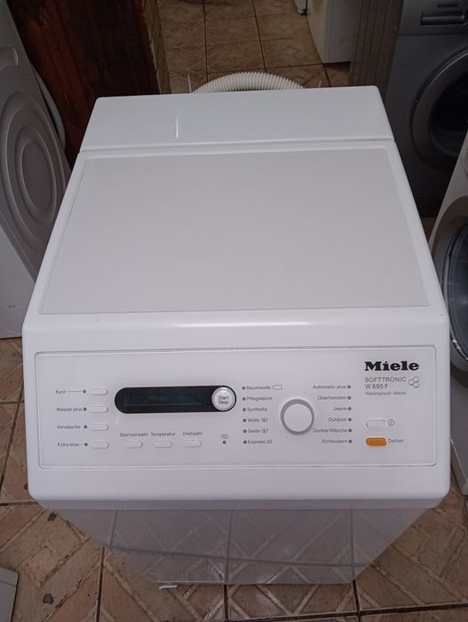 Като нова пералня с горно зареждане Миеле Miele W695F Made in Germany