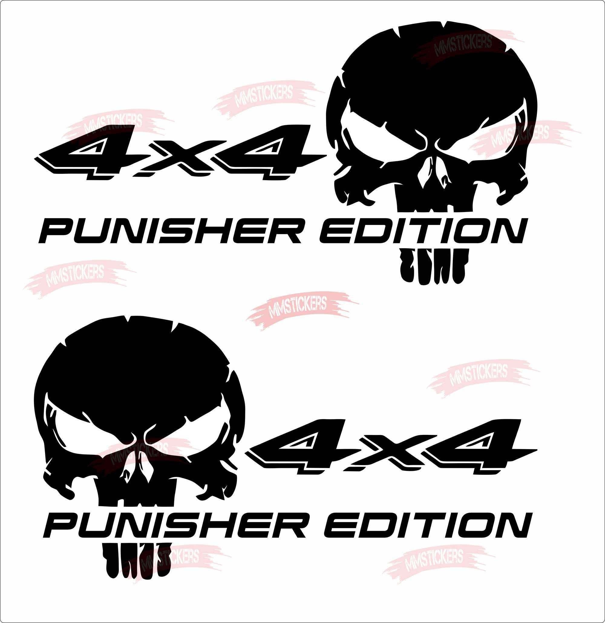 Punisher Edition Автомобилен Стикер