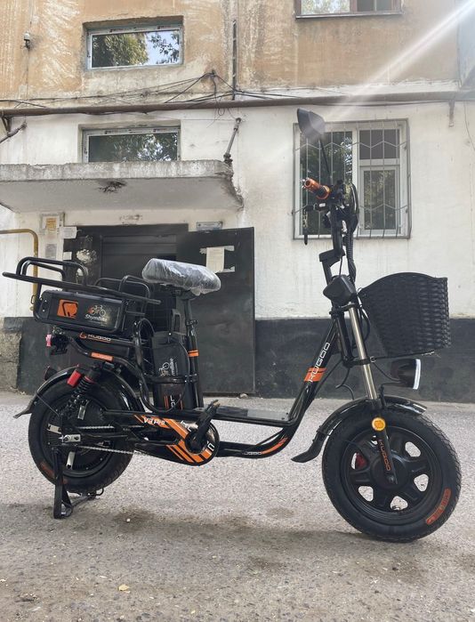 Электровелик почти новый