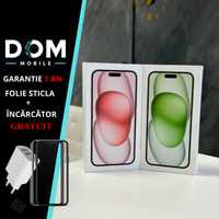 SIGILAT IPhone 15 Plus 128 GB | NOU | Garantie | DOM-Mobile
