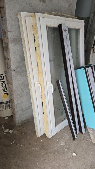 3 Geamuri (tamplarie + feronerie oscilobatante + sticla) termopan 2x