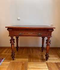 Антикварный письменный стол консоль из красного дерева Россия 19 век