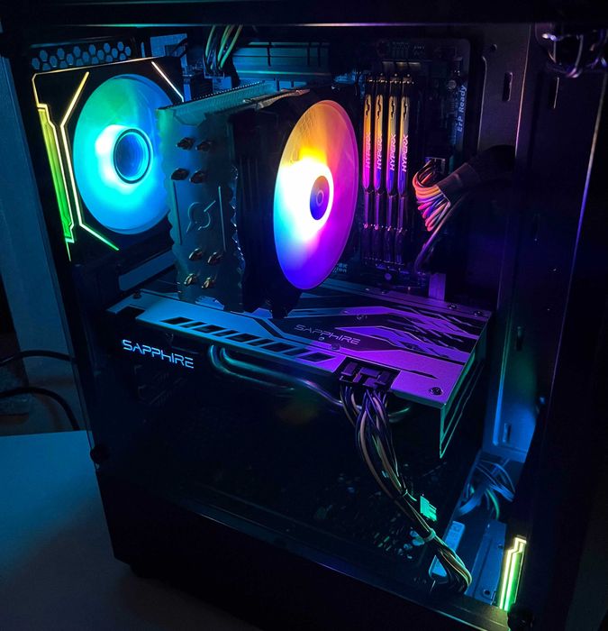OFERTA PC Gaming i7 RX 580 de 8 gb WIFI 16gb Cs2 Fortnite Fivem Gta5
