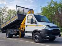 Iveco Daily 50c15 65c15 70c15 basculabil cu macara se conduce cu cat C