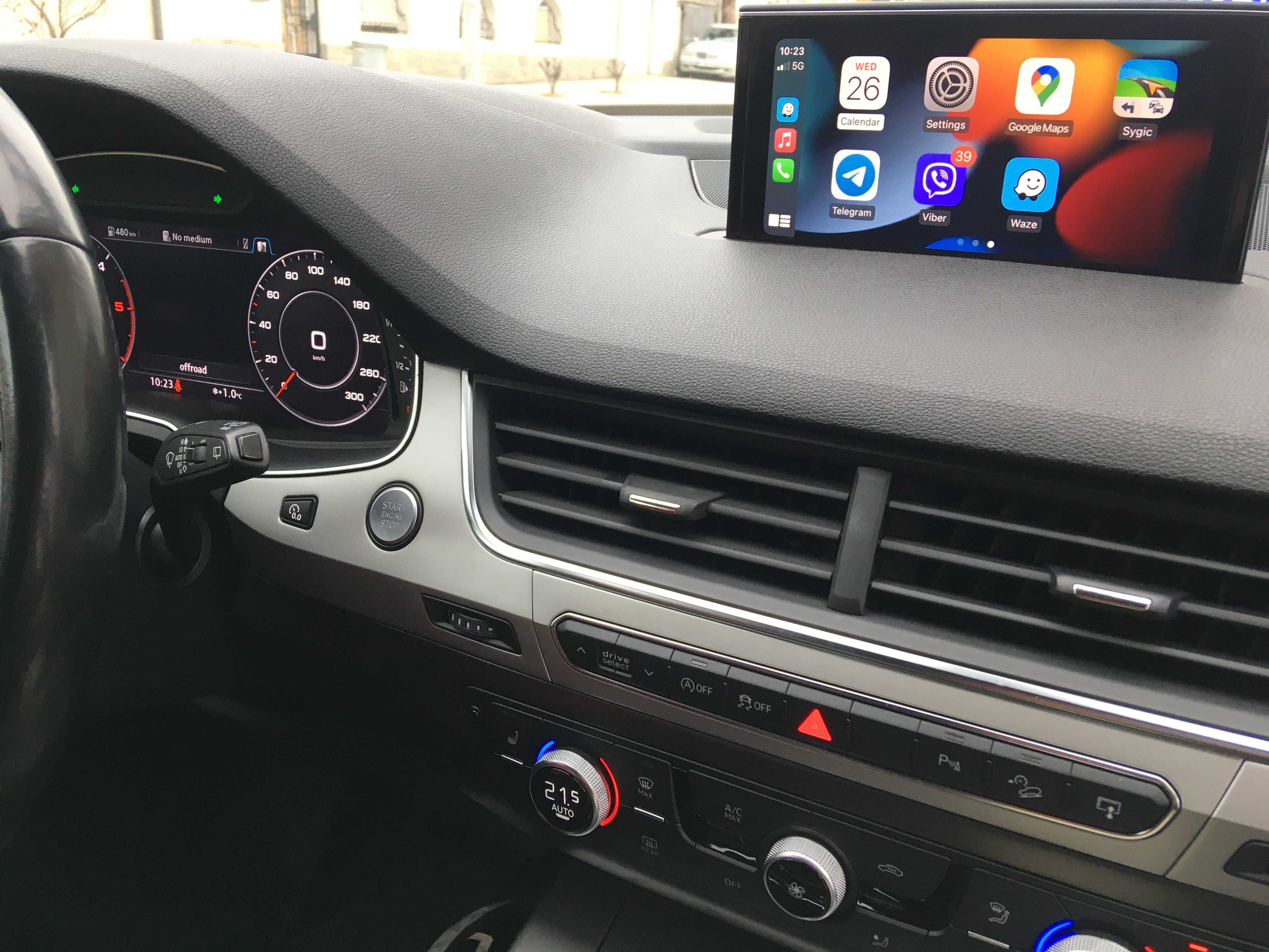 Активиране на CarPlay Android Auto Отключване FEC Лиценз за Карти ViM