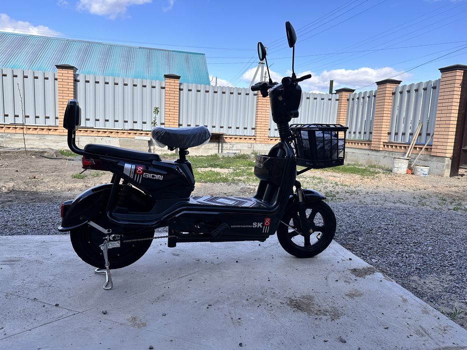 Продам новый электровелосипед, электроскутер