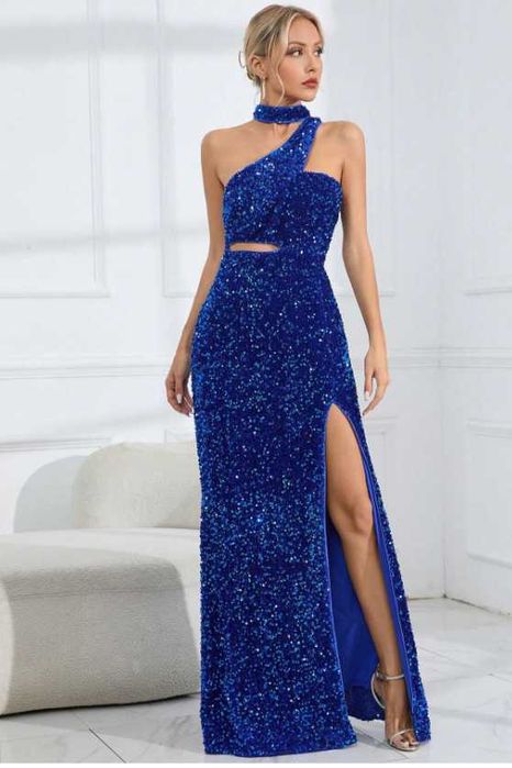 Официална, дълга рокля, размер С