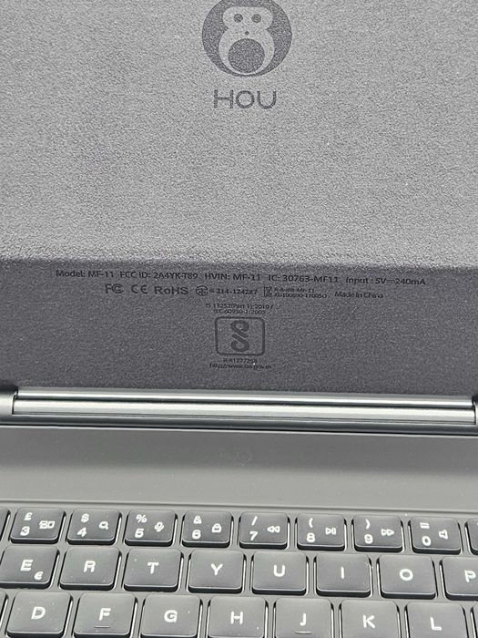 Магнитен кейс с клавиатура и тъчпад за iPad Pro 11″ iPad Air 10.9″–11″