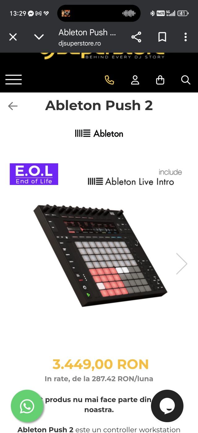 Oferta! Ableton push 2