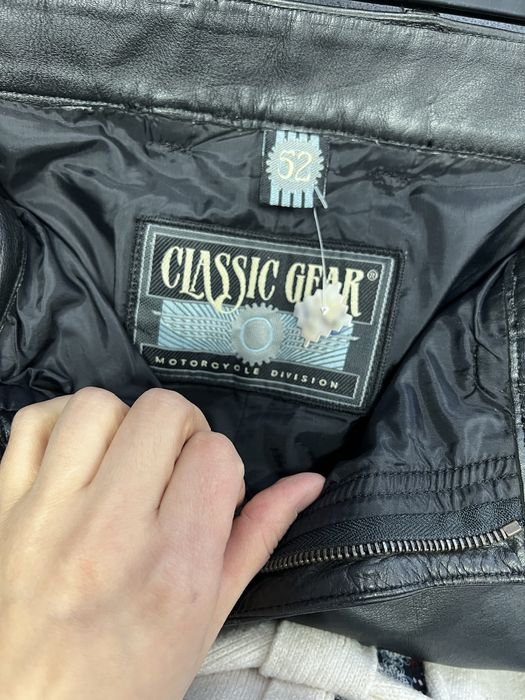 Pantaloni piele moto Classic Gear 52