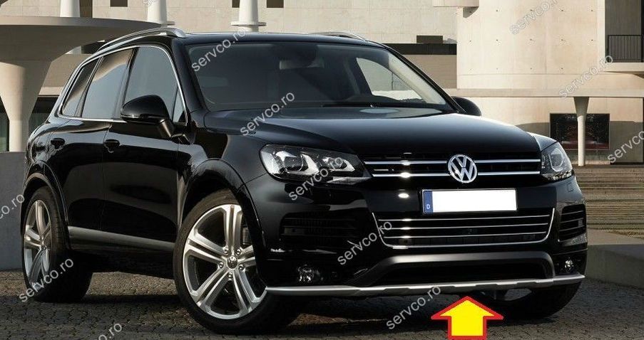 Prelungire spoiler tuning sport bara fata Vw Touareg 7P5 R line v1