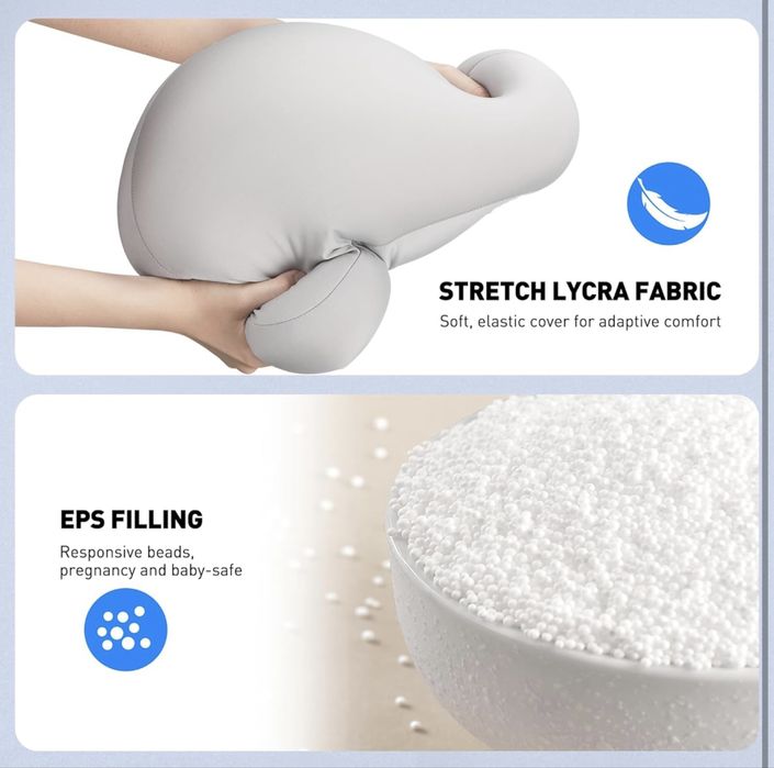 Suport pernă premium AboveTEK pentru smartphone/tabletă, reglabil 360°