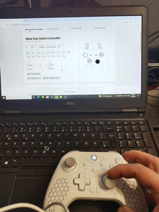 Controler cu fir rgb led compatibil Xbox one/s/x /PC