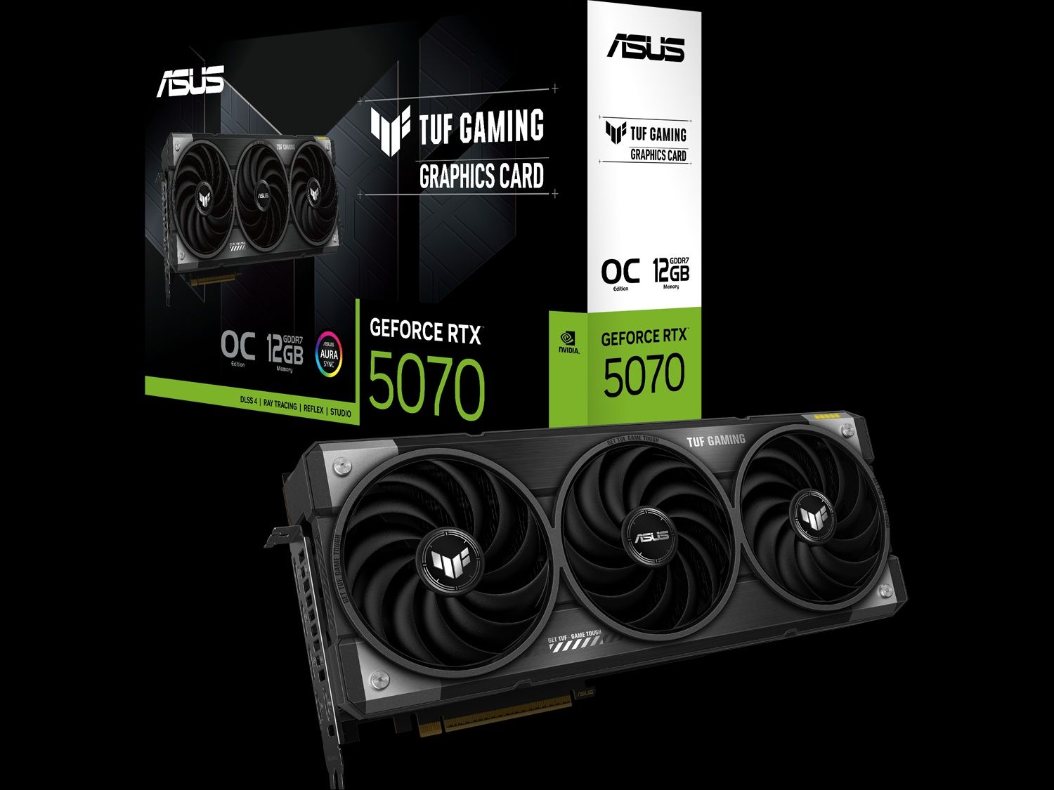 НОВА! RTX 5070 12GB Asus TUF