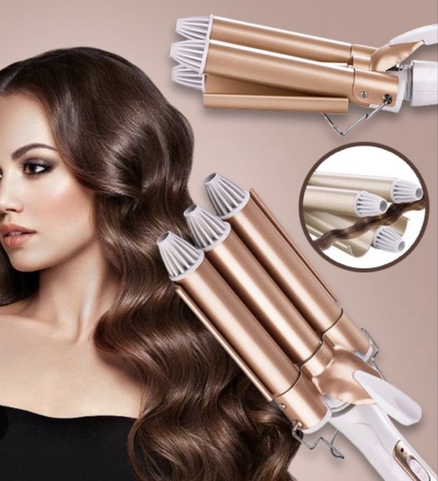 Тройна ретро маша за коса