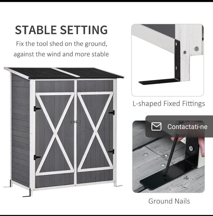 Căsuță gradina pt.unelte