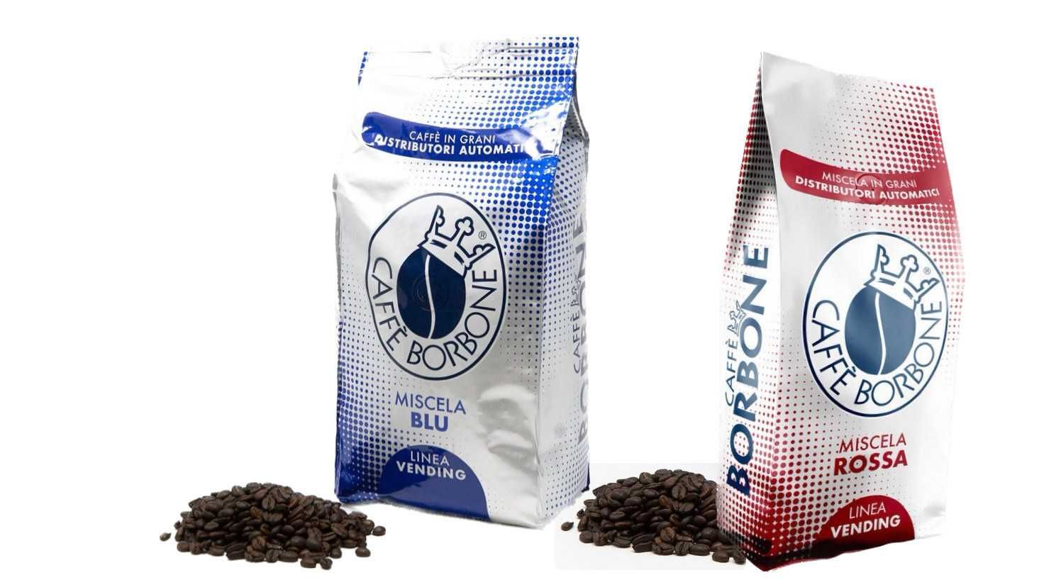 кафе на зърна BORBONE Miscela ROSSA пакет 1кг внос Италия