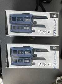 Set Walkie Talkie Reîncărcabile prin USB WT500 10km