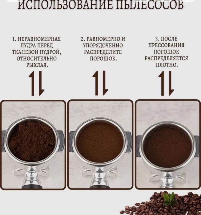 Продам двухсторонний пуш темпер для рожковой кофемашине