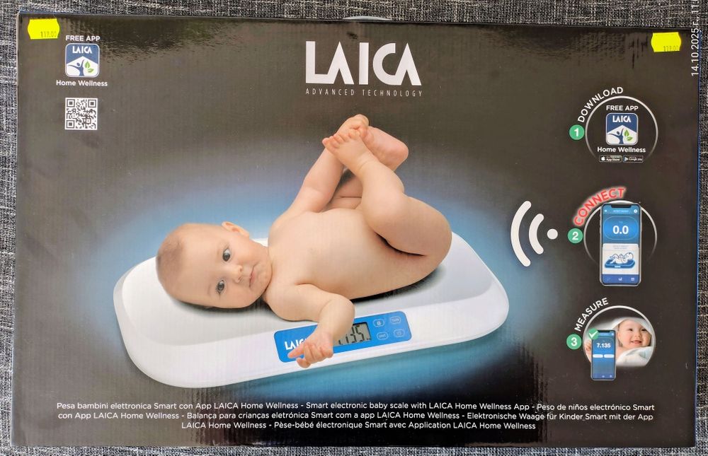 Бебешка електронна смарт везна Laica