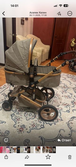 Коляска детская б/у   торг  уместен