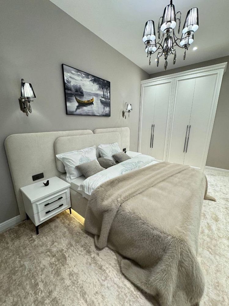 Новостройка SkyLine Tower 2 комнатная 2 этаж, 55м2. Авторский проект