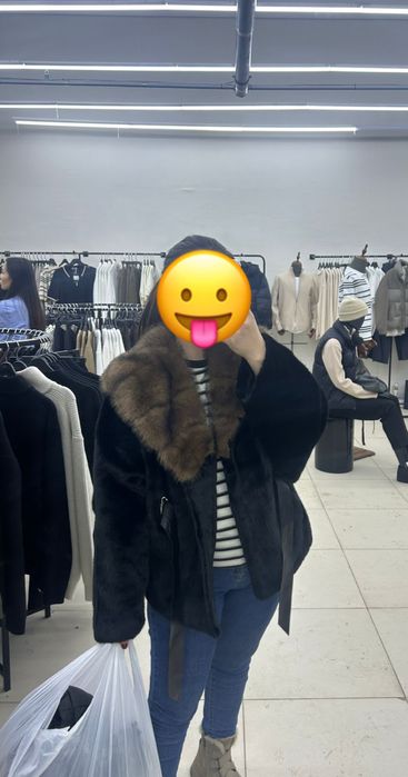 Эко-шуба  зимняя