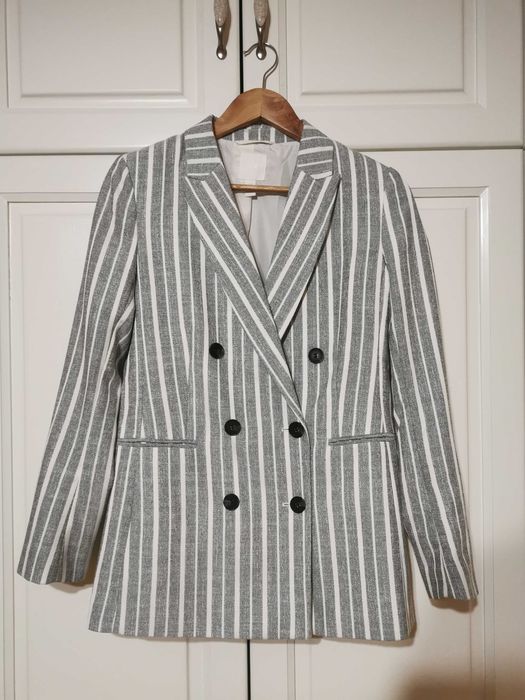 Дамско сако на райе H&M