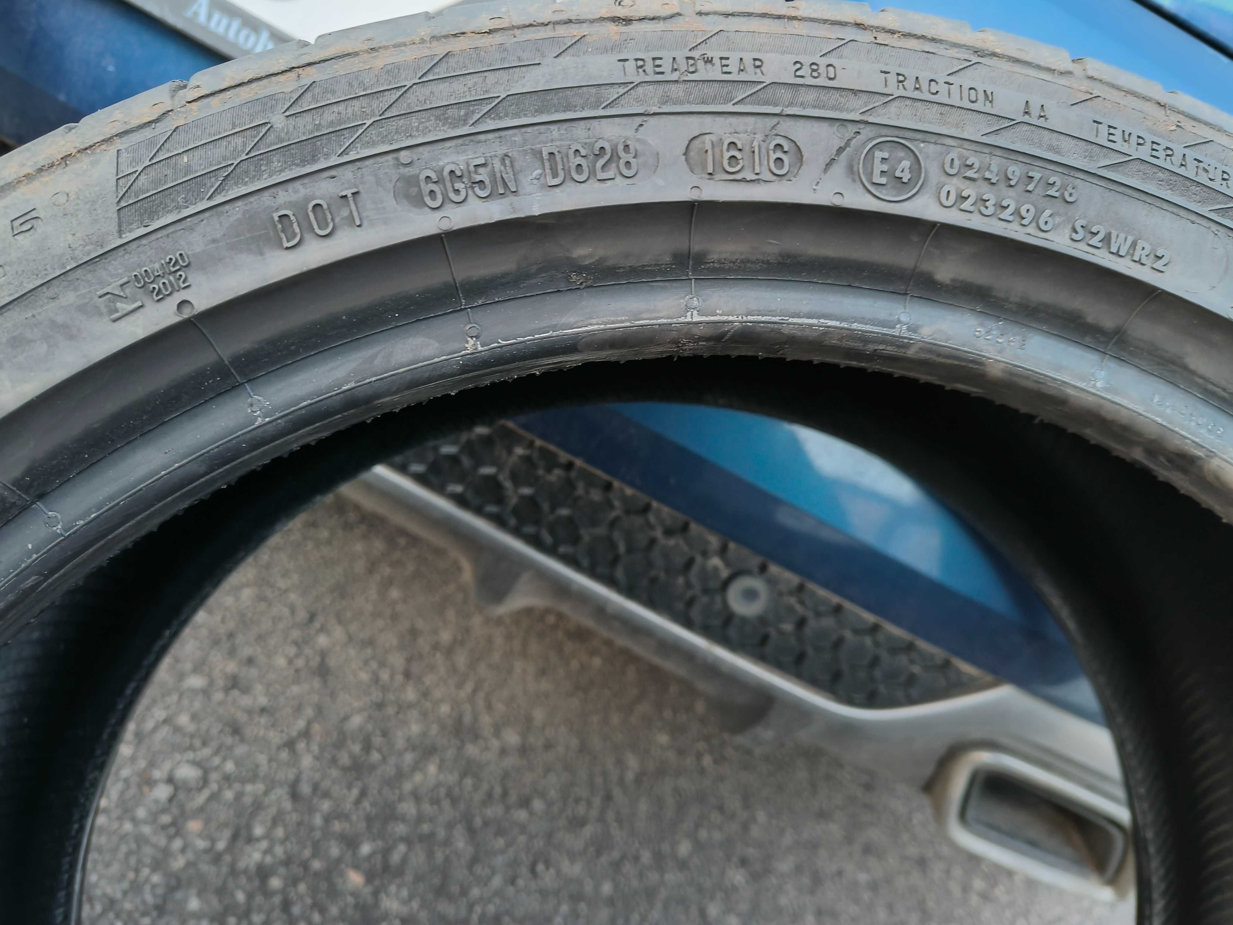 Vand 4 anvelope de vara 225 40 R18 Continental ContiSportContact 5