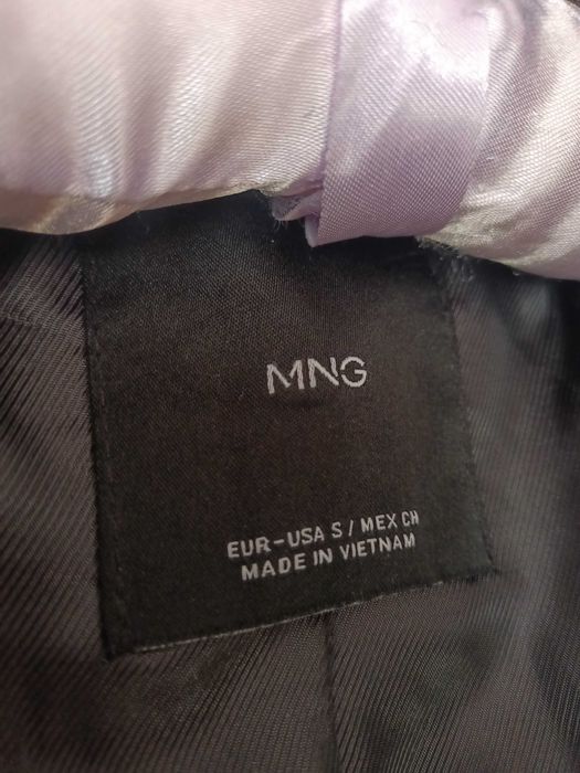 Trench Mango negru