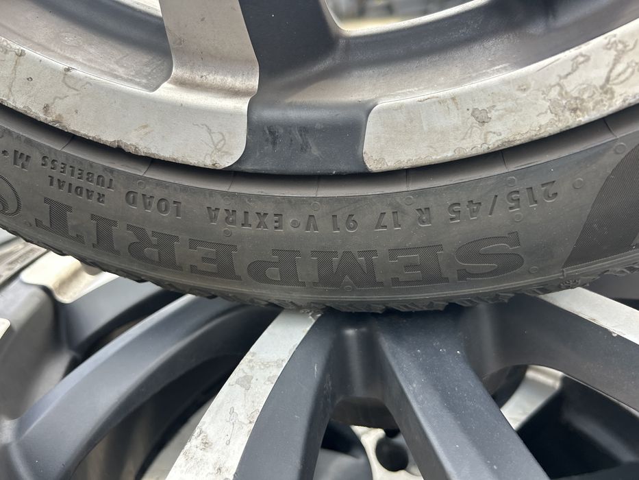 Set jante aliaj pe  17  4x114.3