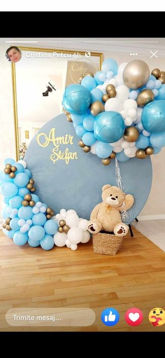 Baloane,botez . Pachet all inclusive 1000 lei