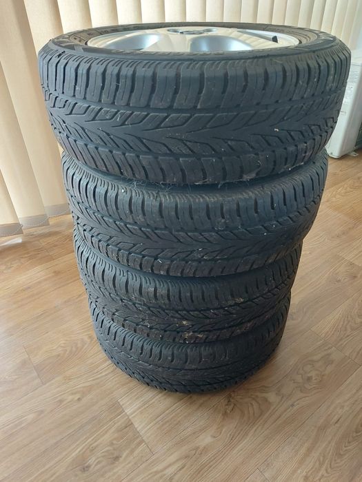 Jante Aluminiu Opel + Anvelope Vara