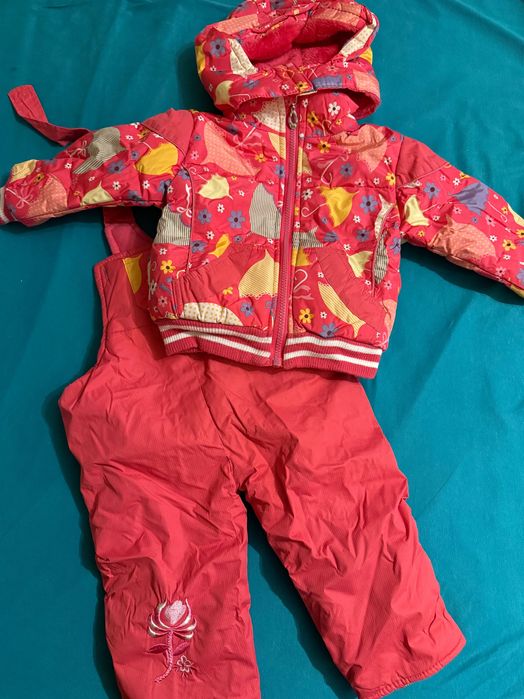 детско зимно якета zara, елек ски екип