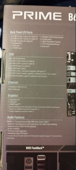 Vand MB Asus Prime B650