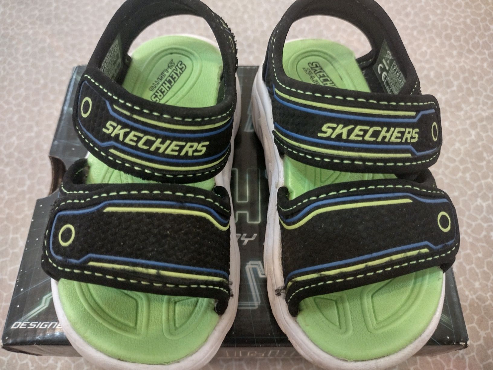 Детски сандали  Skechers светещи