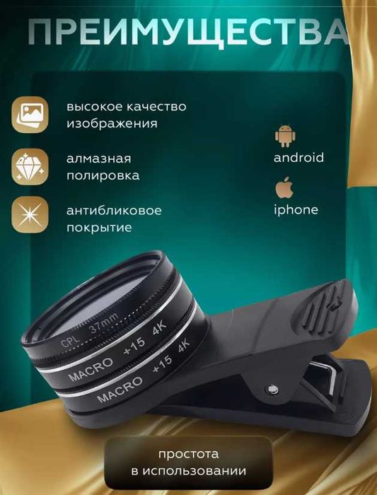 Смарт-линзы для смартфона Timson TPH-005