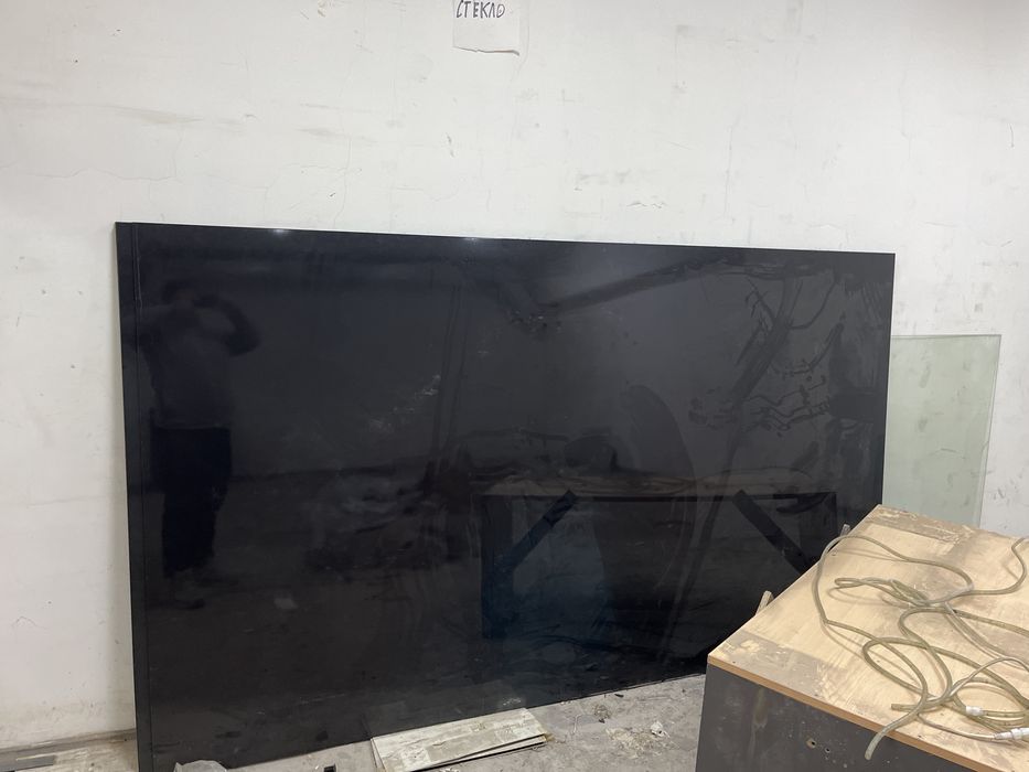 Буу стекло бар размер 3м ені 1.5 4шт қара прозрасный бар тагы касында