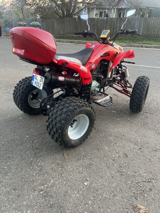 Atv bashan 200s inmatriculat cu numere negre